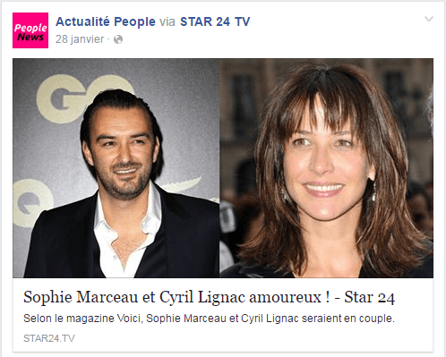 Sophie Marceau buzz